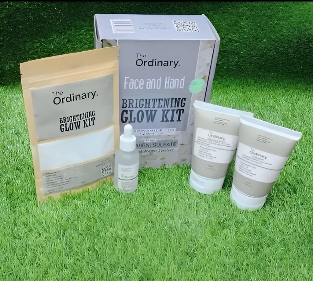 The Ordinary Face and Hand Brightening Glow Kit