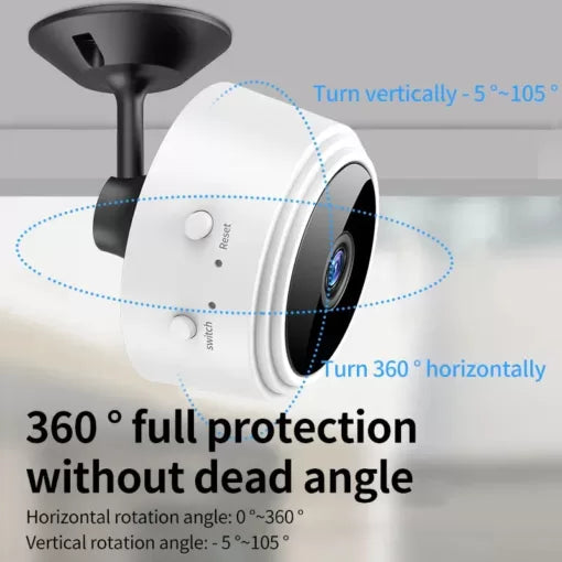 A9 Mini Camera Full Hd Camera 1080p Wifi (with Magnet Stand)