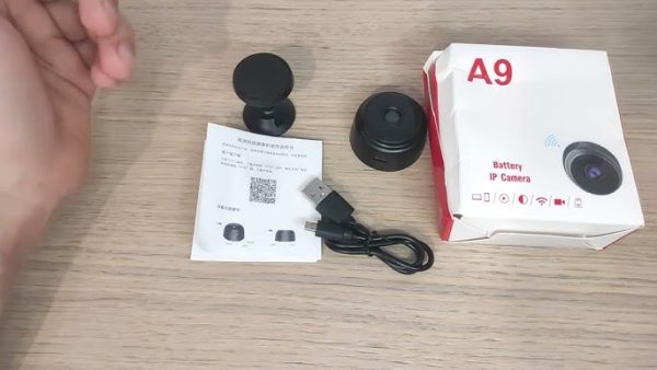 A9 Mini Camera Full Hd Camera 1080p Wifi (with Magnet Stand)