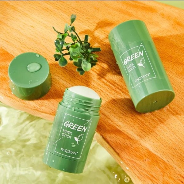 PAQIMAN 100% original Green Tea Mask Stick Green Tea Cleansing Stick