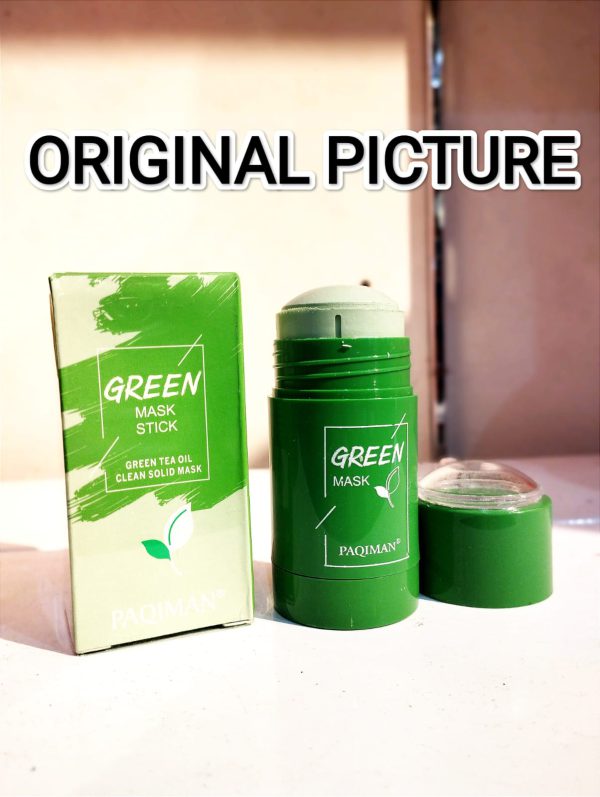 PAQIMAN 100% original Green Tea Mask Stick Green Tea Cleansing Stick