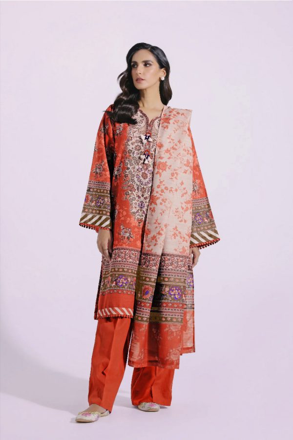 Taana Baana Lawn | Unstitched Collection 3 Pieces Casual Wear| Summer 24