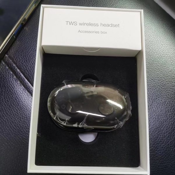 Tws A7- 8d Stereo Wireless Earphones- Black