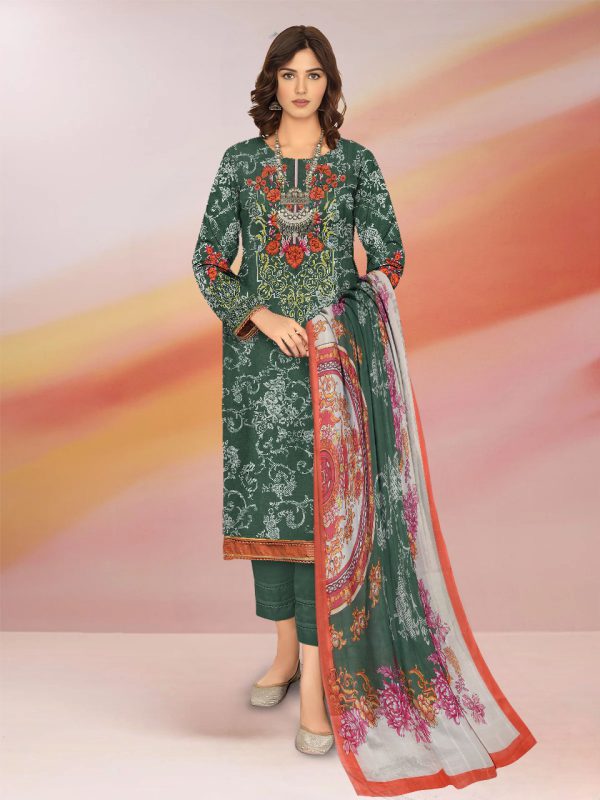 Sawan Unstitched Dress For Women| Summer Collection .